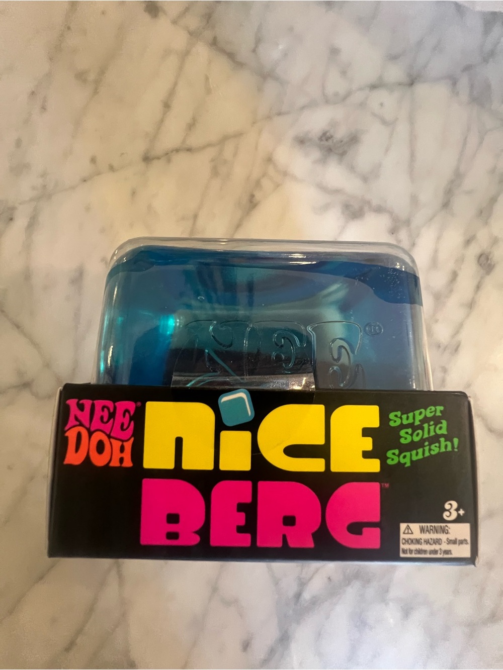 XL Nee doh Nice Berg Super Solid Squish - Blue